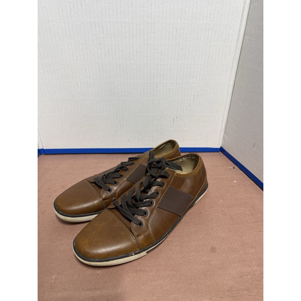 kenneth cole shoes men Brown Casual Lace Up Or Preppy Sz 9.5